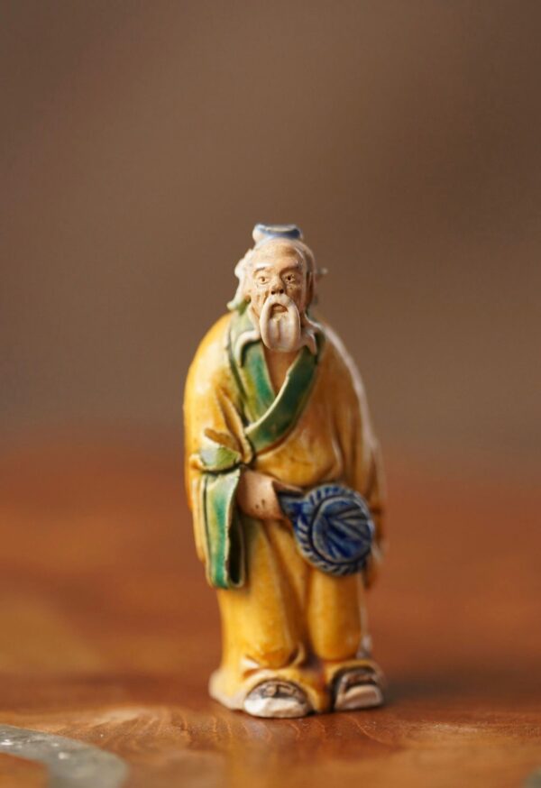 ANTIQUE CHINESE MUD MEN FIGURINE SET! - Image 7