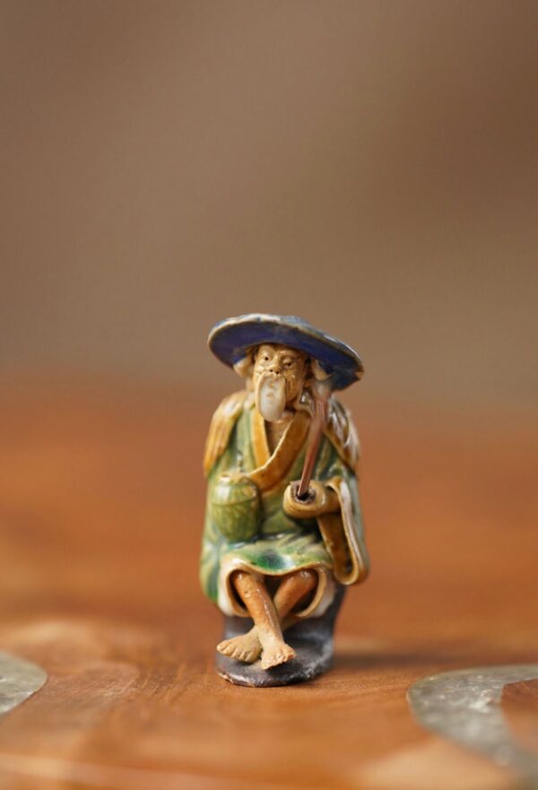 ANTIQUE CHINESE MUD MEN FIGURINE SET! - Image 4