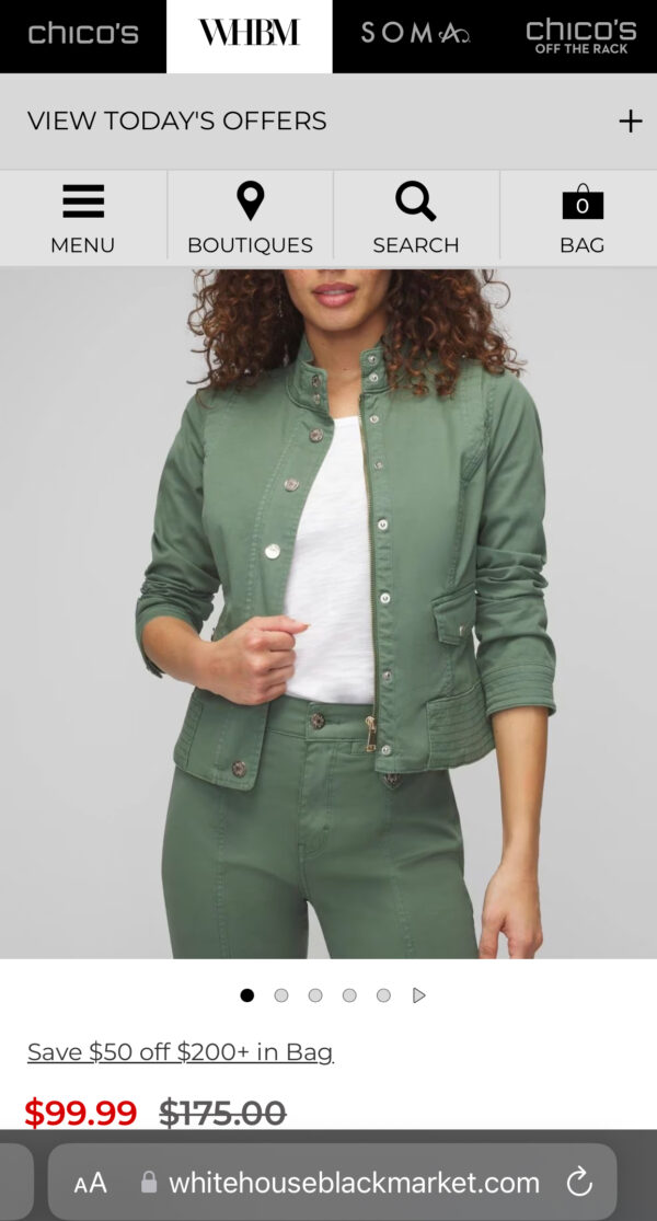 WHBM JACKET - Image 4