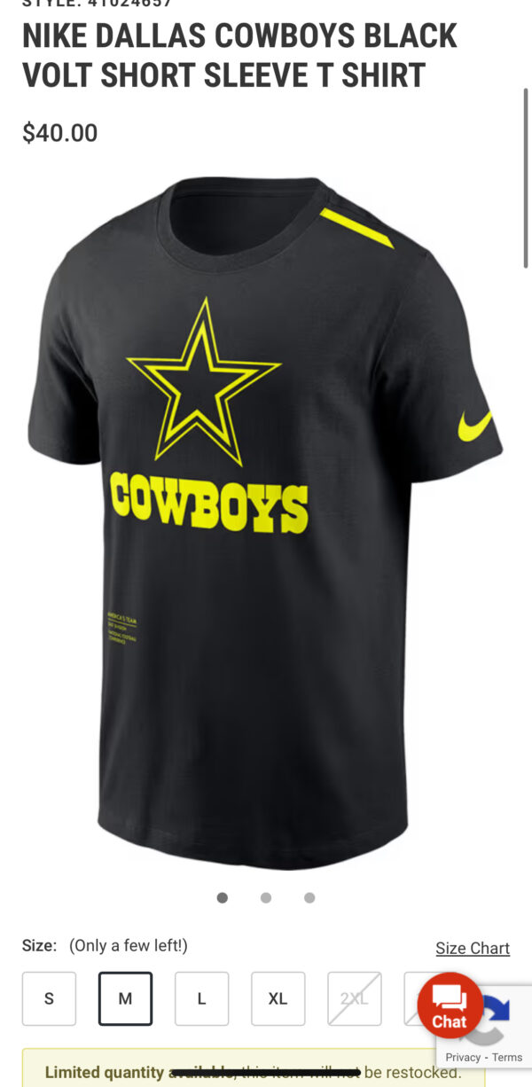 NIKE DALLAS COWBOYS T - Image 3